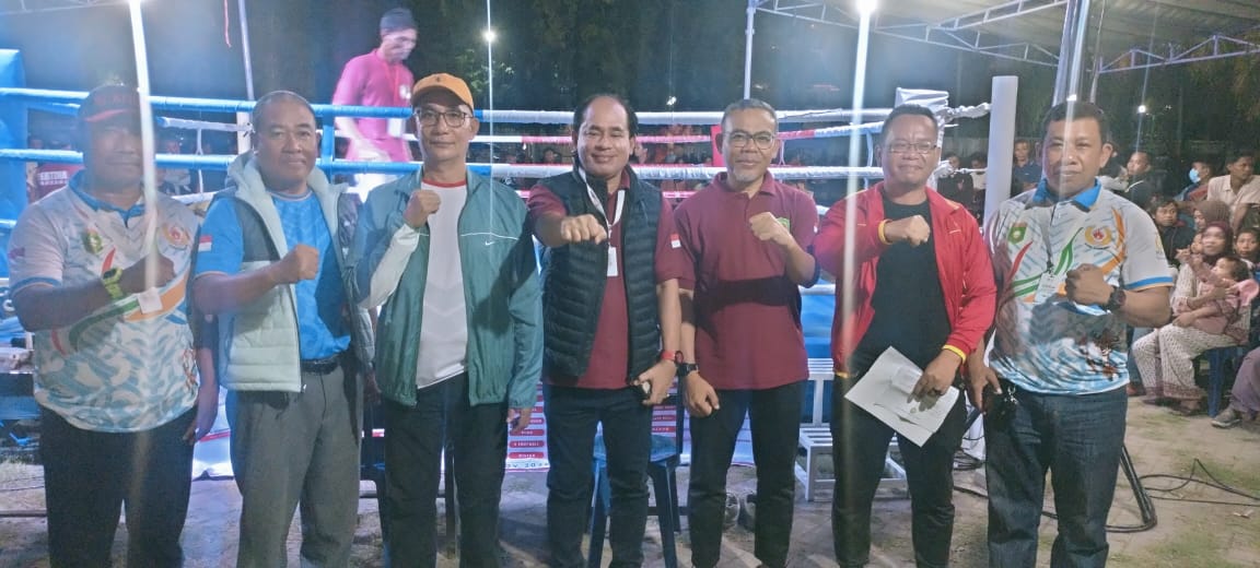 Cabor Tinju 15 tahun vakum di Sumbawa, Abdul Rafiq : “kita akan coba adakan event tinju setiap tahun” 