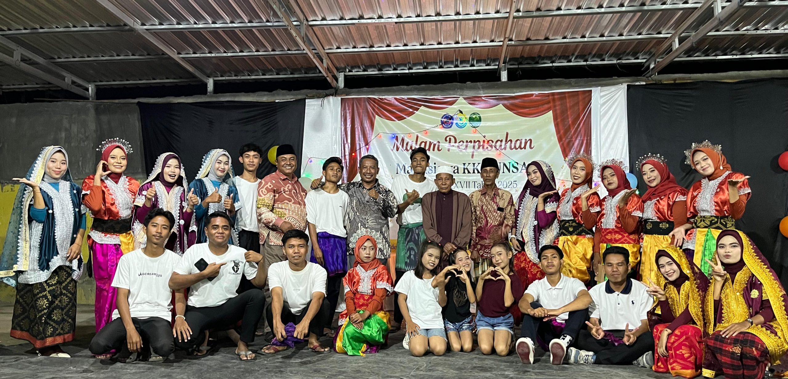 Satu Malam, Seribu Kenangan: Perpisahan Mahasiswa UNSA di Desa Kukin