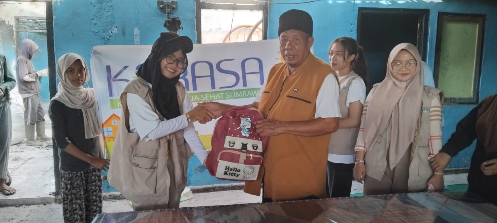 Komunitas Remaja Sehat Sumbawa (KORASA) Kembali Tunjukkan Kepedulian untuk Korban Kebakaran Panti Asuhan Al Mizan
